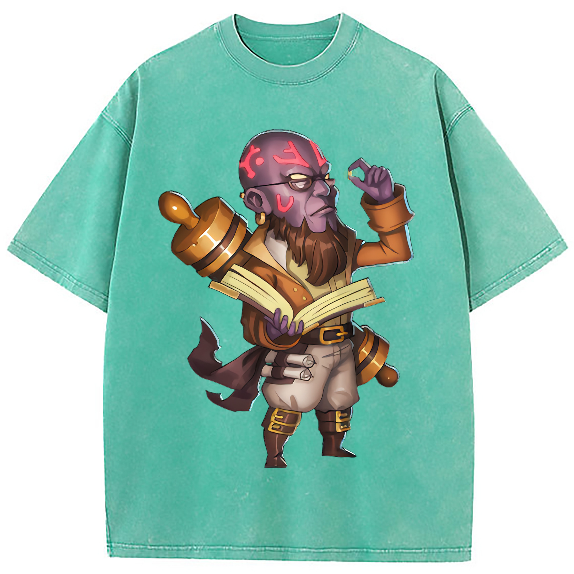 （画像用） リーグ・オブ・レジェンド League of Legends LOL 綿100% ヴィンテージ風 半袖Tシャツ（フロントプリント）